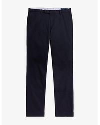 Polo Ralph Lauren - Greenwich Slim-Fit Stretch-Cotton Chino Trousers - Lyst