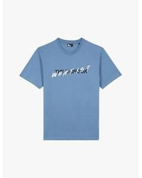 The Kooples - Graphic Text-Print Relaxed-Fit Cotton T-Shirt - Lyst