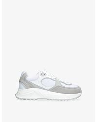 Cleens - Onesixty Runner Suede And Mesh Trainers - Lyst