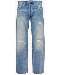 Polo Ralph Lauren - Rigid Belt-loop Regular-fit Straight-leg Jeans - Lyst