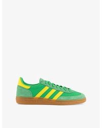adidas - Handball Spezial Suede And Mesh Low-Top Trainers - Lyst