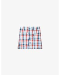 Derek Rose - Barker Classic-Fit Cotton Boxer Shorts - Lyst