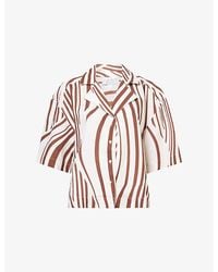 Seafolly - Coastline Boxy-Fit Woven Shirt - Lyst