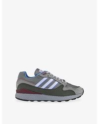 adidas - Original Ultra Suede And Mesh Trainers - Lyst