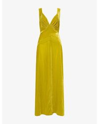 Reformation - X Alexa Chung Legacy Velvet Gown - Lyst