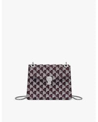BVLGARI - Serpenti Forever Day-to-night Small Stud-embellished Leather Shoulder Bag - Lyst