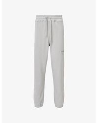 AllSaints - Future Brand-Print Cotton Jogging Bottoms - Lyst