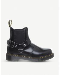 Dr. Martens Wincox Leather Chelsea Boots - Black