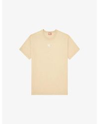 DIESEL - T-Norm-Iod Crewneck Cotton-Jersey T-Shirt - Lyst