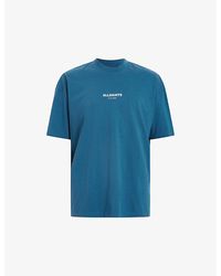 AllSaints - Subverse Logo-print Relaxed-fit Organic-cotton T-shirt - Lyst