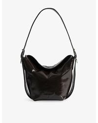 Zadig & Voltaire - Baby Jane Patent-Leather Shoulder Bag - Lyst