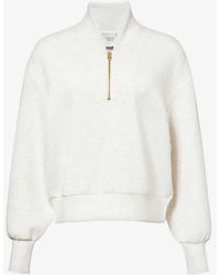 Varley - Davidson Relaxed-fit Stretch-woven Sweatshirt - Lyst