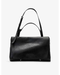 AllSaints - Joan Leather Satchel Bag - Lyst