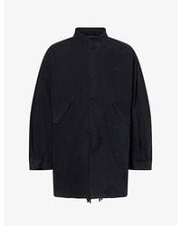 Heresy - Weald Relaxed-Fit Cotton Coat - Lyst