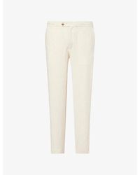 Raith - Cami Straight-Leg Linen-Blend Trousers - Lyst