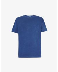 Polo Ralph Lauren - Patch-pocket Regular-fit Cotton-jersey T-shirt X - Lyst