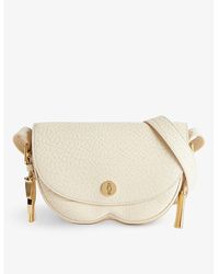 Burberry - Chess Leather Cross-body Bag - Lyst