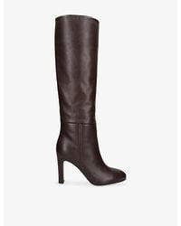 ALEVI - Auryn 95 Leather Heeled Knee-High Boots - Lyst