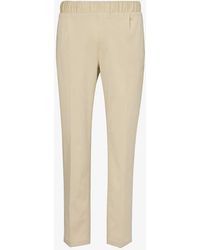PAIGE - Snider Tapered-leg Stretch-woven Trousers - Lyst