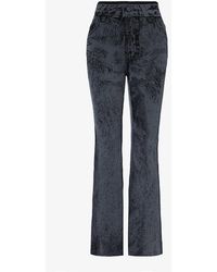Ph5 - Hazel Straight-leg High-rise Recycled Viscose-blend Knitted Trousers - Lyst