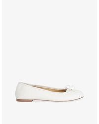 Dune - Helenne Leather Ballet Flats - Lyst