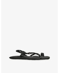 FLOWZE - Flò Square Woven Sandals - Lyst