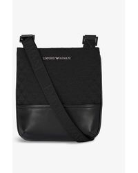 armani messenger bag flannels