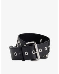 Vivienne Westwood - Westwood Logo Studded Leather Belt - Lyst