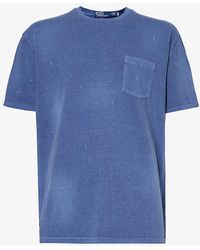 Polo Ralph Lauren - Patch-pocket Regular-fit Cotton-jersey T-shirt - Lyst