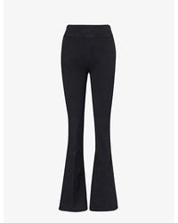 FRAME - Le Jetset Flare Mid-rise Stretch-cotton Jeans - Lyst