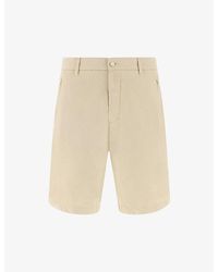 BOGGI - Mid-Rise Cotton And Linen-Blend Bermuda Shorts - Lyst