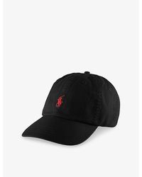 Polo Ralph Lauren - Logo-Embroidered Cotton-Twill Baseball Cap - Lyst