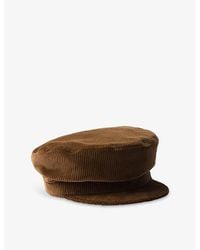 Prada - Newsboy Cotton Corduroy Cap Xxl - Lyst
