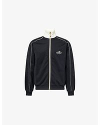 Late Checkout - High-Neck Two-Slip-Pockets Woven Track Jacket - Lyst