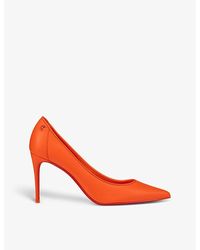 Christian Louboutin - Sporty Kate 85 Leather Heeled Courts - Lyst