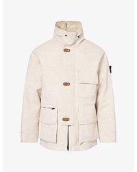 Stone Island - Panno Coagulato Wool-Blend Jacket - Lyst