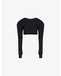 Rick Owens - X Champion Girdered Cropped Harness Cotton-Jersey T-Shirt - Lyst