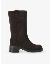 KG by Kurt Geiger - Stint Suede Boots - Lyst