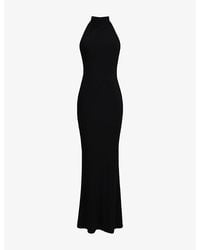 House Of Cb - Sadira Open-Back Jersey Maxi Dress - Lyst