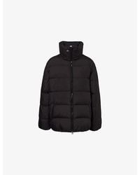 ADANOLA - Funnel-Neck Puffer Jacket - Lyst