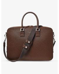 Aspinal of London - Mount Street Leather Laptop Bag - Lyst