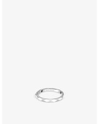 Boucheron - Facette Platinum Wedding Band - Lyst