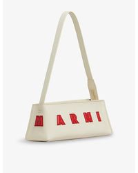 Marni - Museo Leather Baguette Shoulder Bag - Lyst