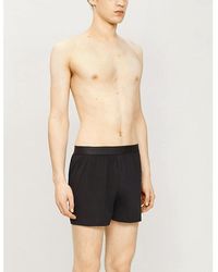 Sunspel - Elasticated Slim-Fit Cotton Boxers - Lyst