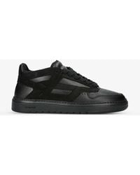 Represent - Reptor Contrast-panel Leather Low-top Trainers - Lyst