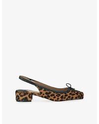 Steve Madden - Loved Leather Slingback Courts - Lyst