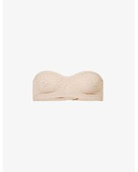 Wacoal - Halo Stretch-Lace Strapless Bra - Lyst