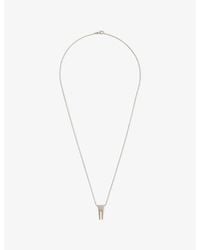 Rick Owens - Mini Open Trunk Brass Necklace - Lyst