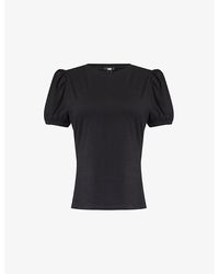 PAIGE - Matcha Cotton-jersey T-shirt - Lyst