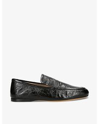 Khaite - Alessia Leather Loafers - Lyst